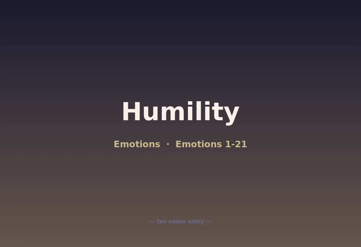 Humility