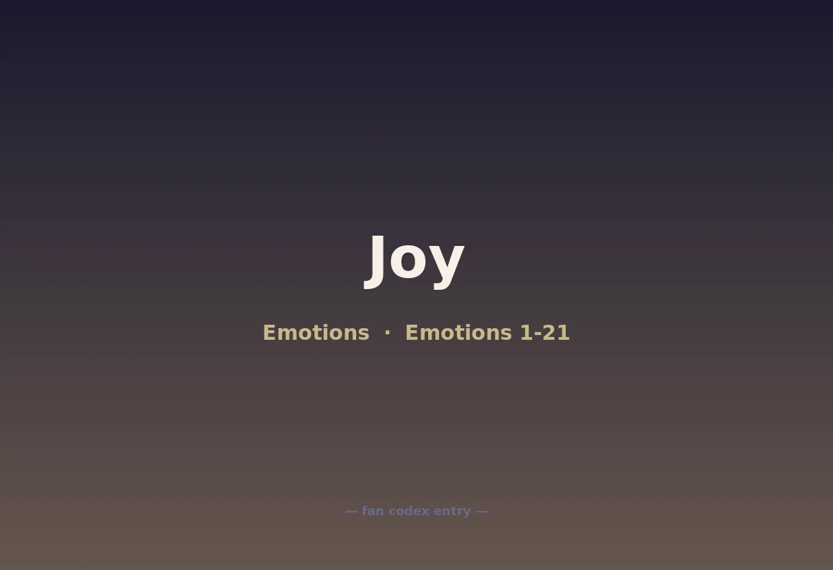 Joy